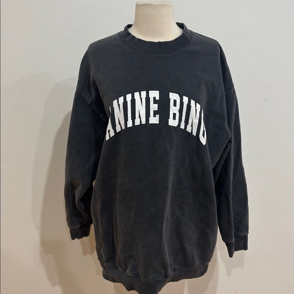 Anine Bing Tyler Sweatshirt, Size: S - Picture 4 of 9